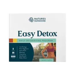 A Nature's Sunshine Easy Detox one-month program box