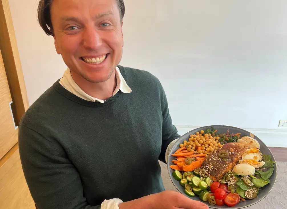 Melbourne chiropractor sharing a healthy lunch recommendation