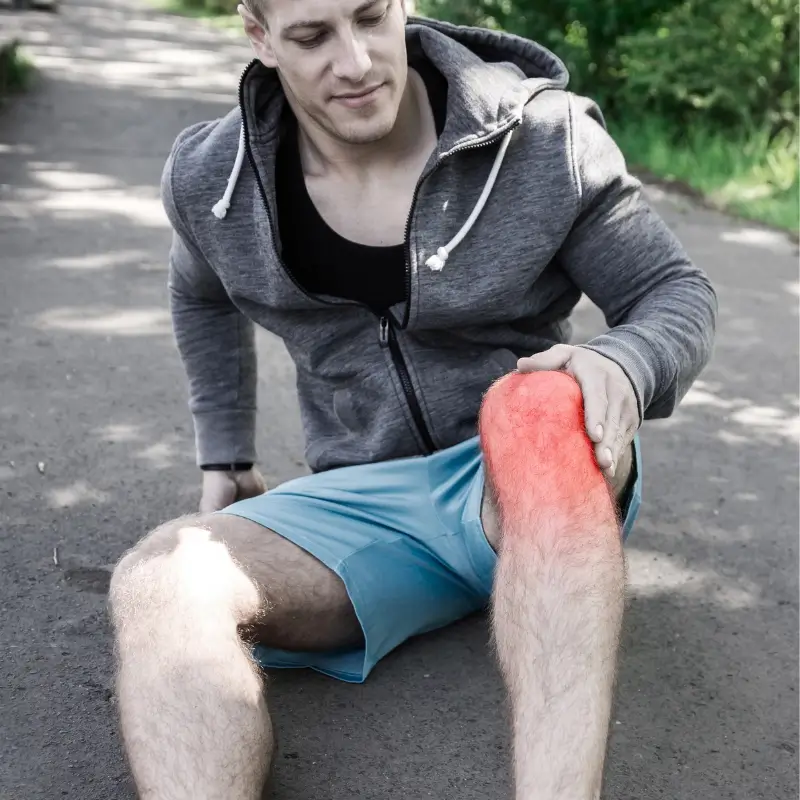 Chiropractor Melbourne – Common knee injury pain during outdoor activity