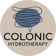Colonic Hydrotherapy Melbourne logo featuring digestive tract illustration